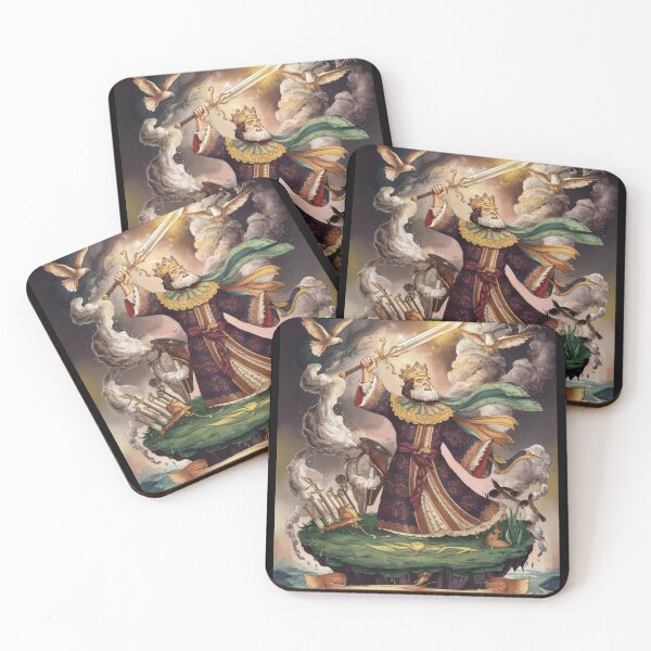 Item preview, Tarot Card - King of Swords designed and sold by ZodiacWonders.