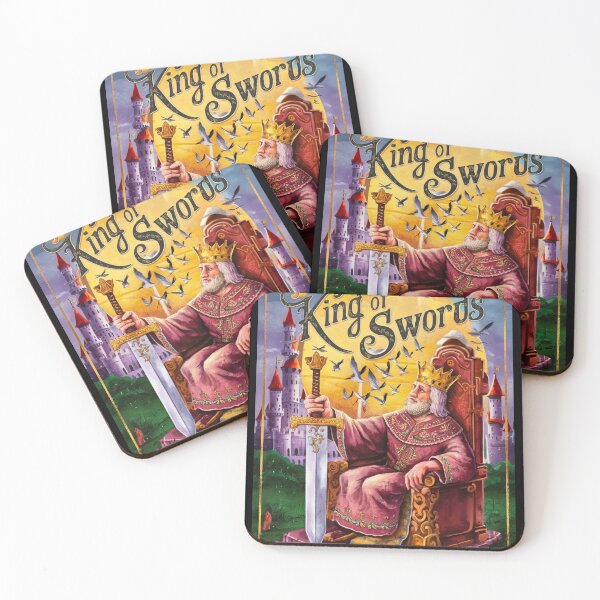 Item preview, Tarot Card - King of Swords designed and sold by ZodiacWonders.