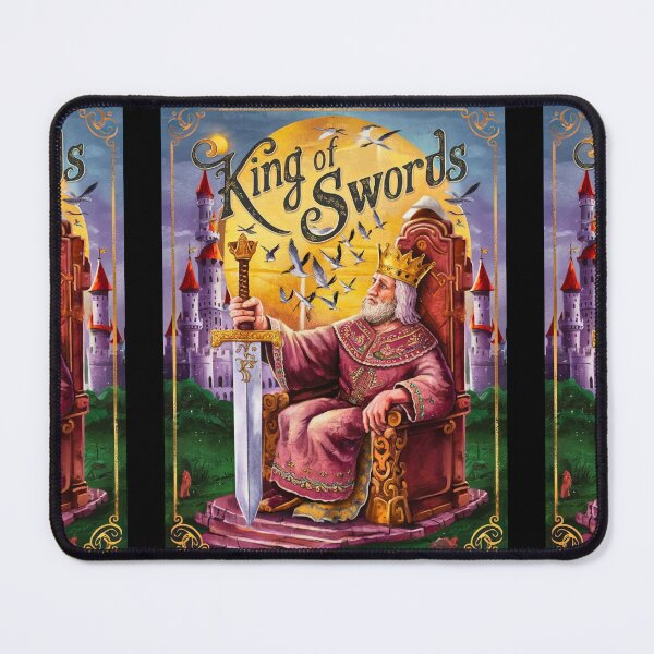 Item preview, Tarot Card - King of Swords designed and sold by ZodiacWonders.