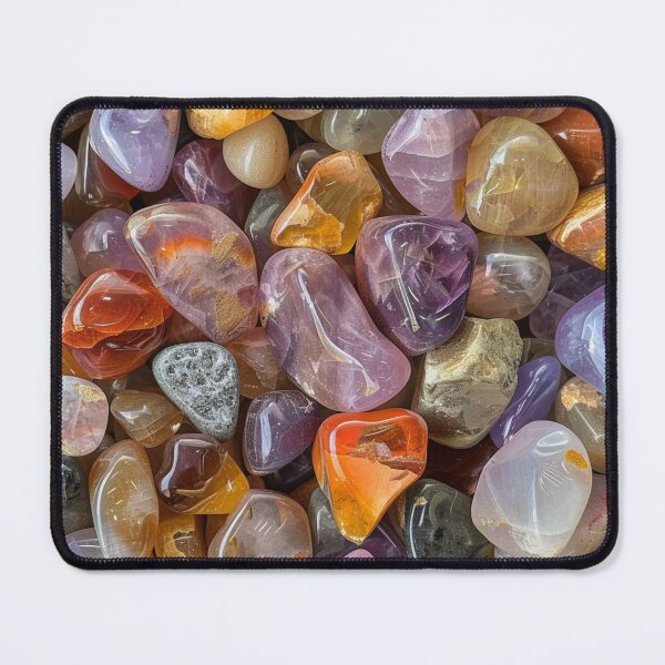 Item preview, Shiny Colorful Stones Pattern designed and sold by NicolasGlowArt.