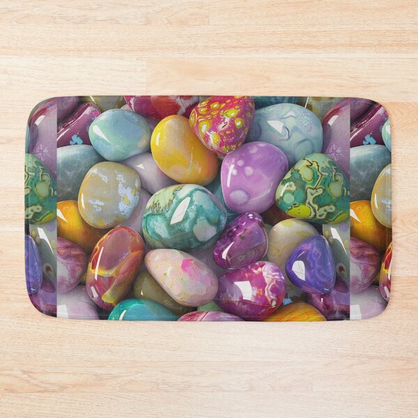 Item preview, Colorful Shiny Stones Pattern designed and sold by NicolasGlowArt.