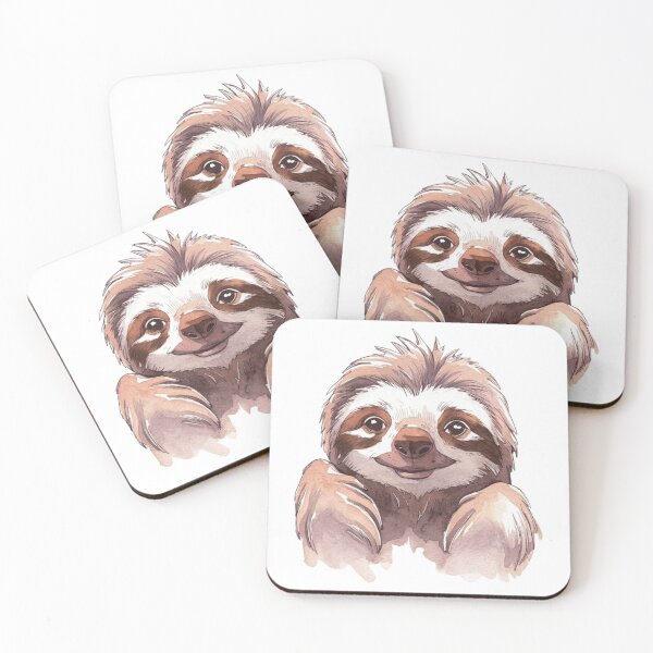 Item preview, Copy of Cute sloth designed and sold by WildernessTints.