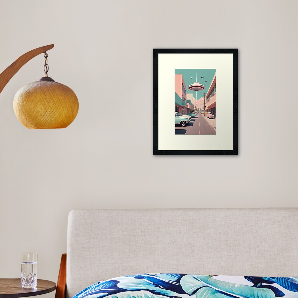 Item preview, Framed Art Print designed and sold by eXtraHumans.