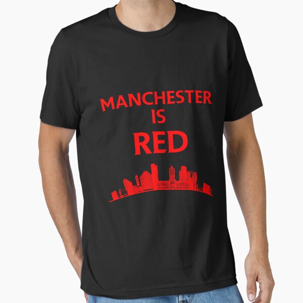 Item preview, Manchester is red United designed and sold by ideasfinder.