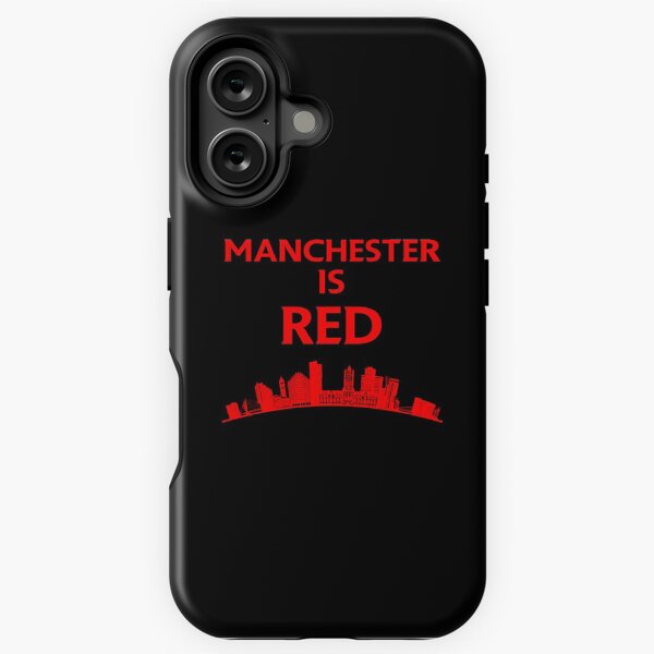 Item preview, Manchester is red United designed and sold by ideasfinder.