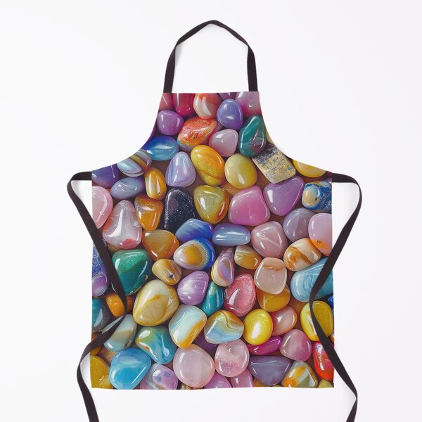 Item preview, Pebbles Colorful Shiny Pattern designed and sold by NicolasGlowArt.