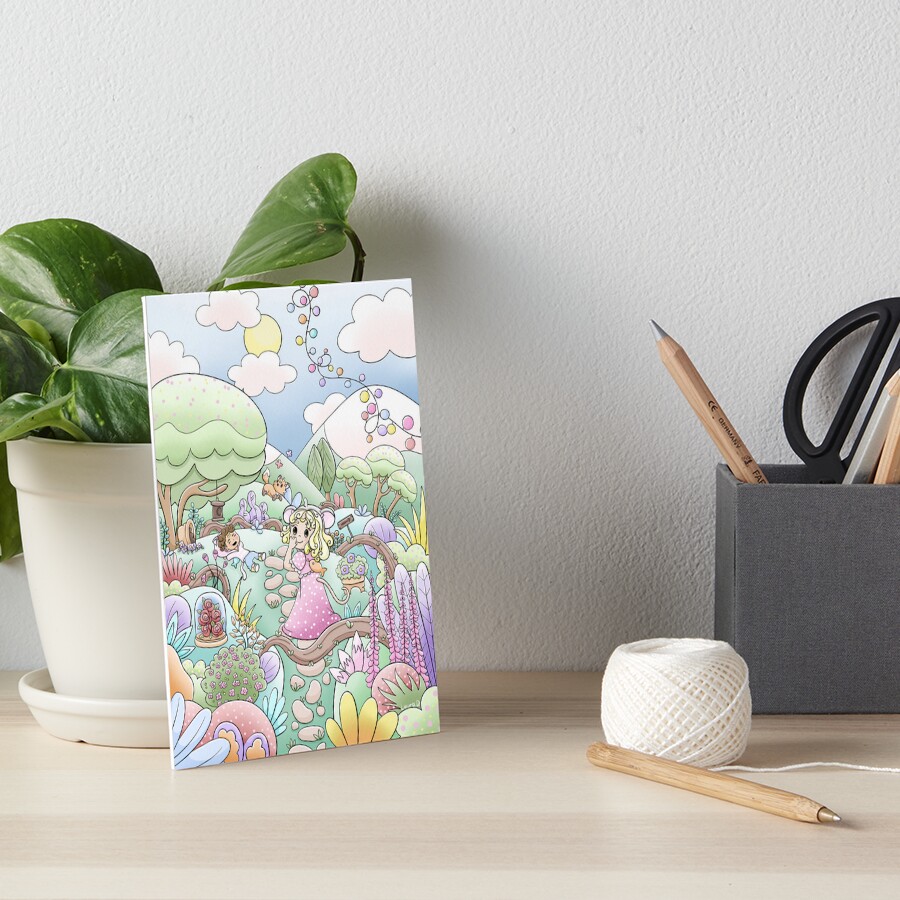 Item preview, Art Board Print designed and sold by Pilou-Pixel.