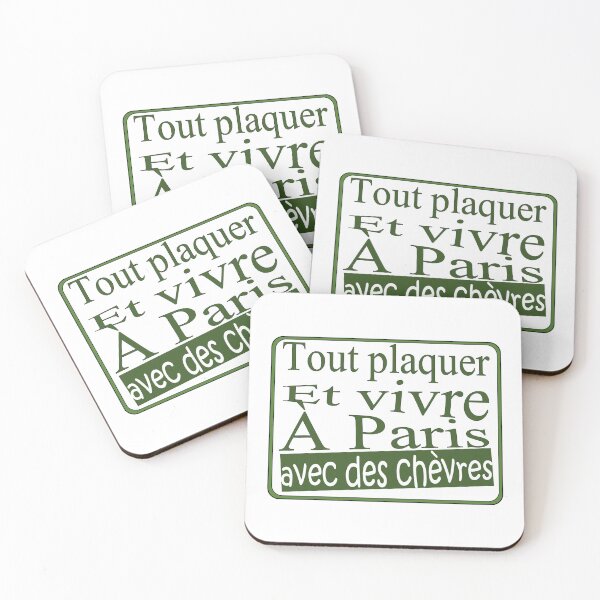 Item preview, Leave everything behind and live in Paris with goats designed and sold by Frizzanteworld.
