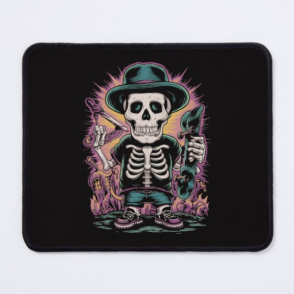 Item preview, Skull skateboarding(Back) designed and sold by gittuska11.