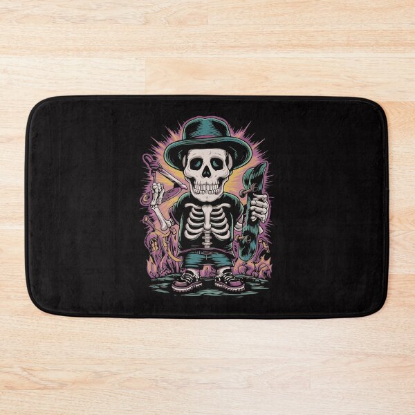 Item preview, Skull skateboarding(Back) designed and sold by gittuska11.