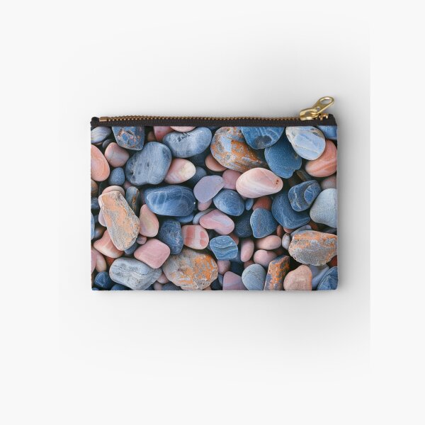 Item preview, Pink and Blue Pebbles designed and sold by NicolasGlowArt.