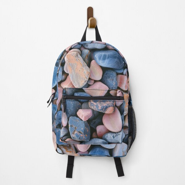 Item preview, Pink and Blue Pebbles designed and sold by NicolasGlowArt.