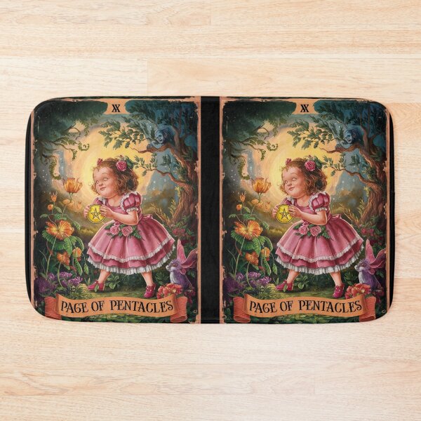 Item preview, Tarot Card - Page of Pentacles designed and sold by ZodiacWonders.