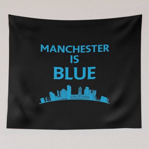Item preview, Manchester is Blue City designed and sold by ideasfinder.