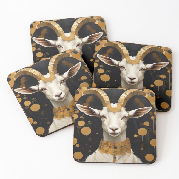 Item preview, The goat designed and sold by Flowersonstuff.