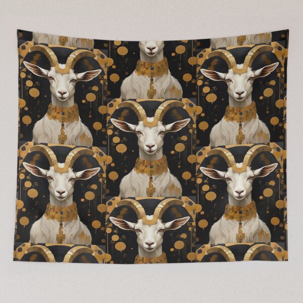 Item preview, The goat designed and sold by Flowersonstuff.