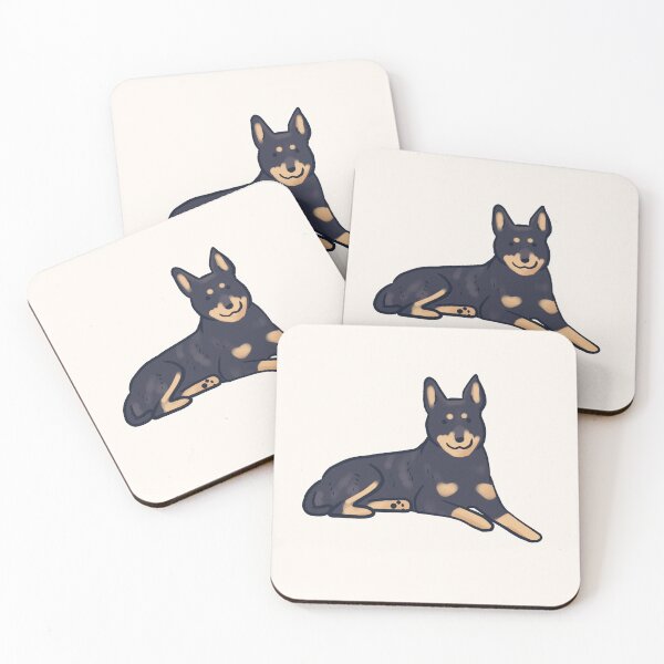 Item preview, Australian Kelpie dog sitting  designed and sold by Mayarart.