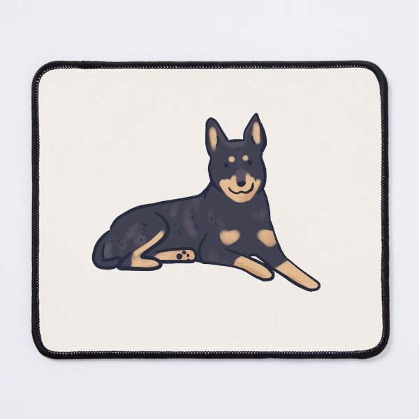 Item preview, Australian Kelpie dog sitting  designed and sold by Mayarart.