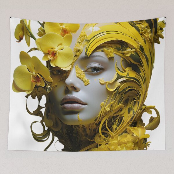 Item preview, Quercitron Reflections: Orchid Glow designed and sold by AI-Only Creations.