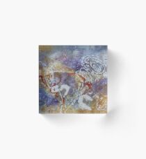 History Within the Rock Acrylic Block
