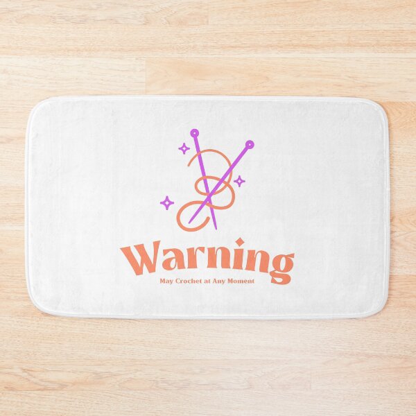 Item preview, Warning May Crochet at Any Moment designed and sold by helens70.