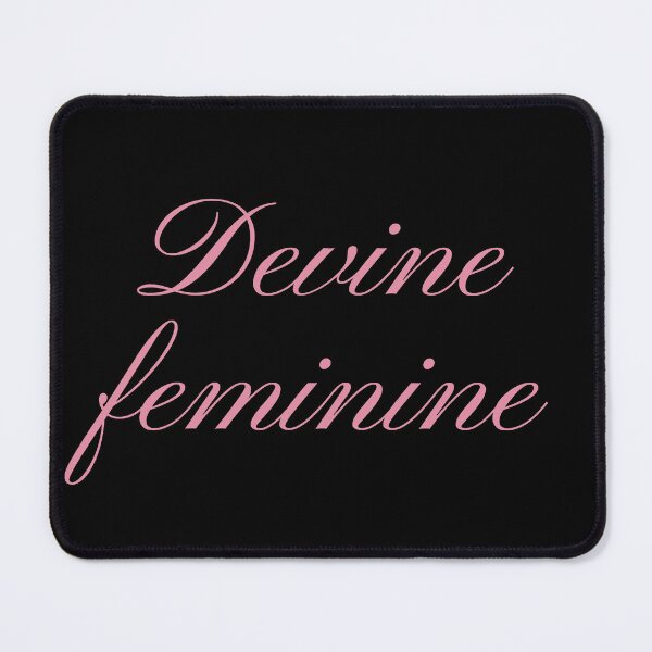 Item preview, coquette divine feminine quote goddess designed and sold by MadaFaCose.