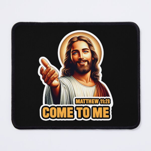 Item preview, Matthew 11:28 Come To Me I Will Give You Rest designed and sold by plushism.