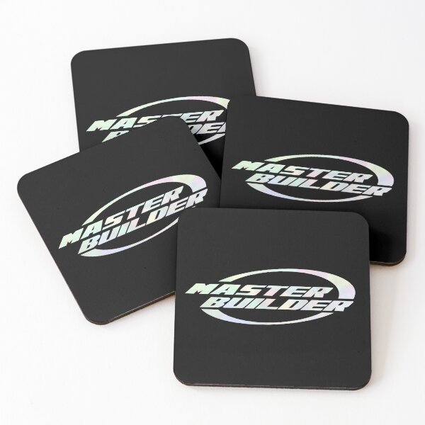 Item preview, Master Builder | the master builders | holographic typography designed and sold by Leo-Stride.