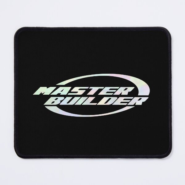 Item preview, Master Builder | the master builders | holographic typography designed and sold by Leo-Stride.
