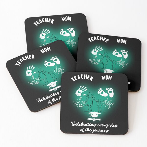Item preview, Teacher Mom: Celebrating Every Step of the Journey designed and sold by ZenZooVibes.