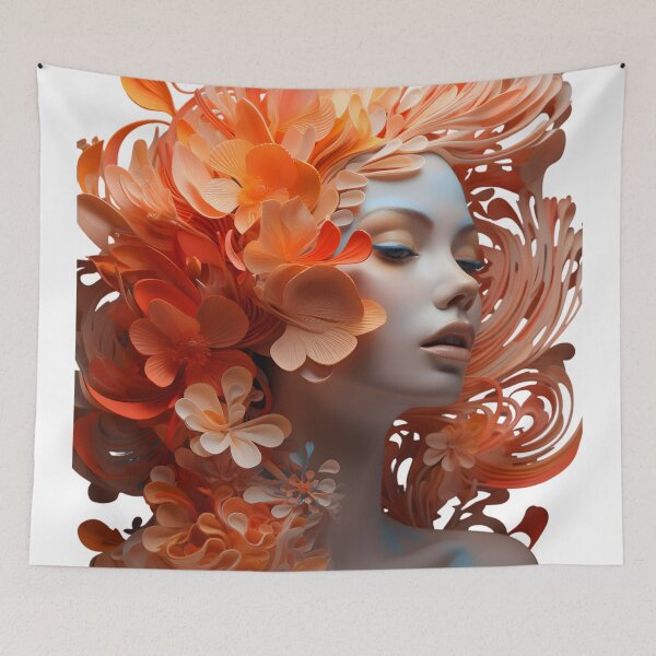 Item preview, Annatto Reflections: Orchid Glow designed and sold by AI-Only Creations.