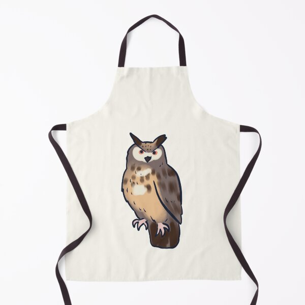 Item preview, Cute great horned owl art designed and sold by Mayarart.