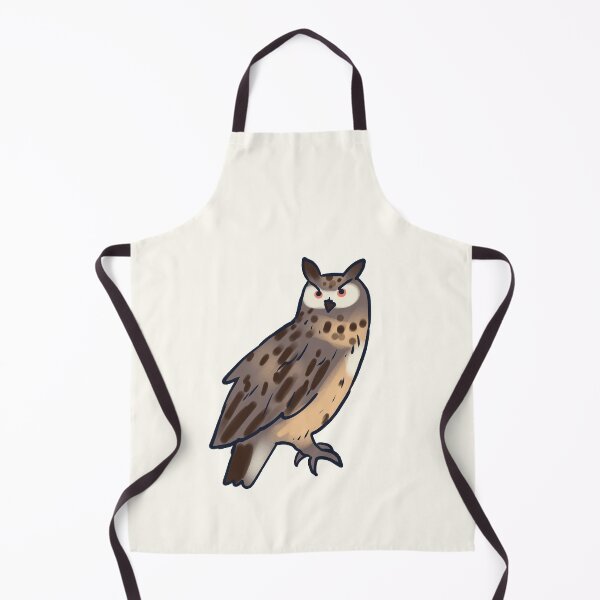Item preview, great horned owl art designed and sold by Mayarart.