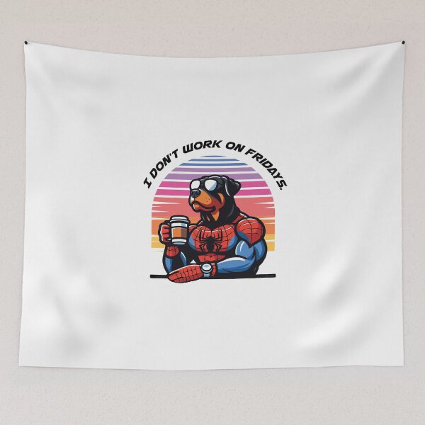 Item preview, Rotties - I don't work on Fridays. designed and sold by notoeworld.