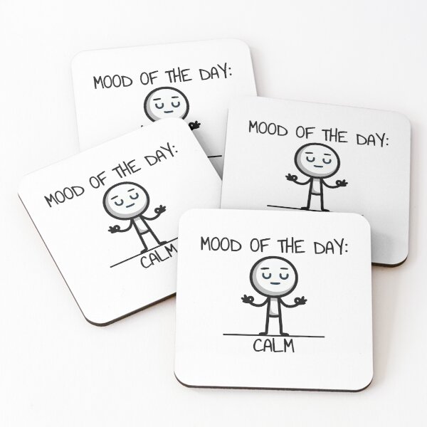 Item preview, Mood of The Day: Calm - Stickman Crew #20 designed and sold by TheRumblingNerd.