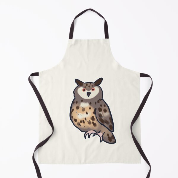 Item preview, great horned owl illustration designed and sold by Mayarart.