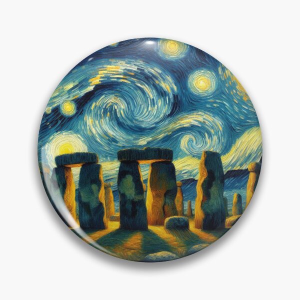 Item preview, Starry Night Stonehenge designed and sold by Esskay Designs.