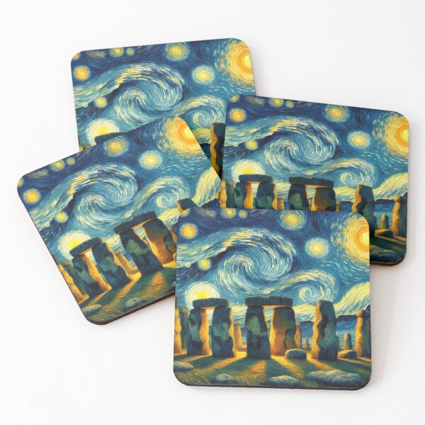 Item preview, Starry Night Stonehenge designed and sold by Esskay Designs.