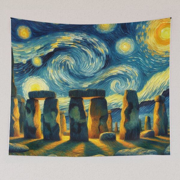 Item preview, Starry Night Stonehenge designed and sold by Esskay Designs.