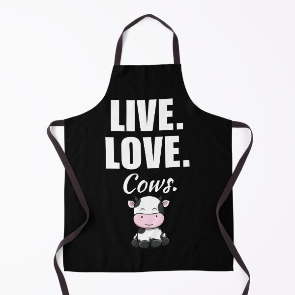 Item preview, Live, love, cows. Funny saying for crazy cow lady, cow owner or whisperer dad quotes designed and sold by NBSStore.