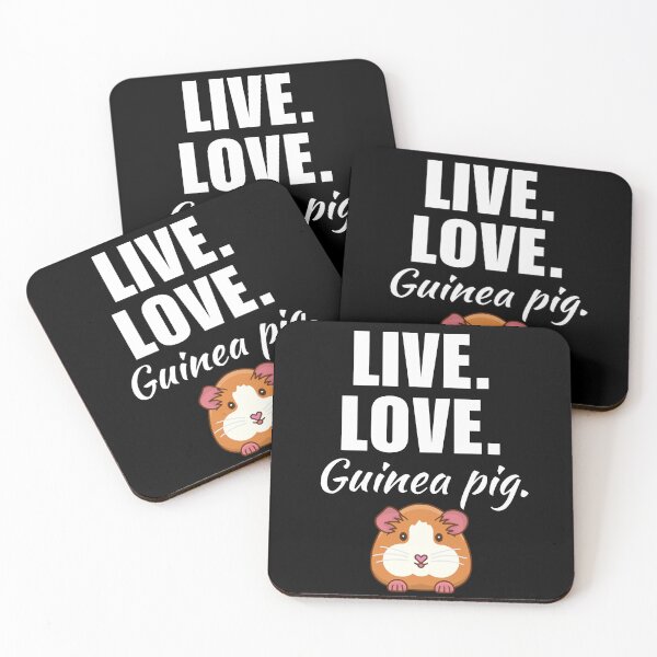 Item preview, Live, love, guinea pigs. Funny guinea pig whisperer or lovers saying quotes designed and sold by NBSStore.