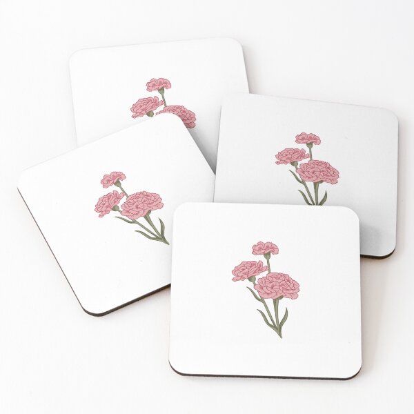 Item preview, january carnation birth flower  designed and sold by amykrw.