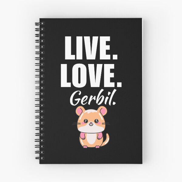 Item preview, Live, love, gerbil. Gerbil mom or dad quote or saying for those who love this cute pet designed and sold by NBSStore.