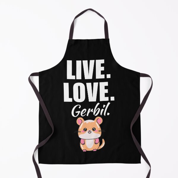 Item preview, Live, love, gerbil. Gerbil mom or dad quote or saying for those who love this cute pet designed and sold by NBSStore.