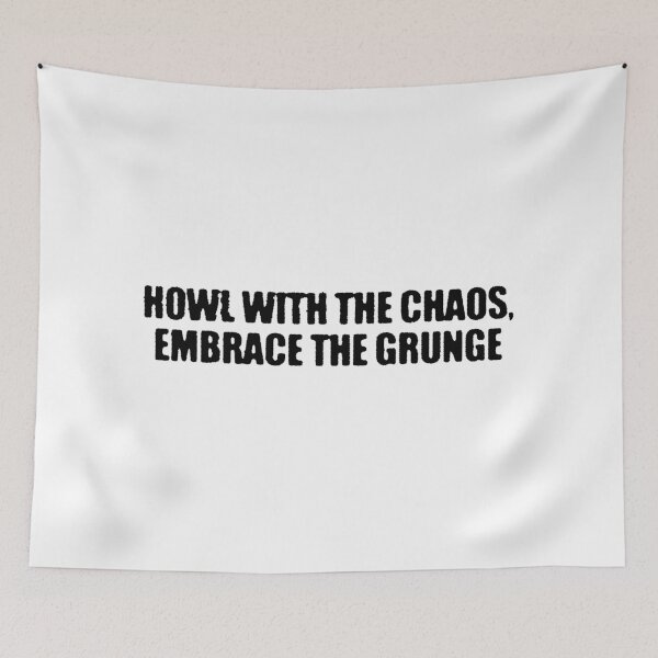 Item preview, Aulla con el caos, abraza el grunge designed and sold by print-et-al.
