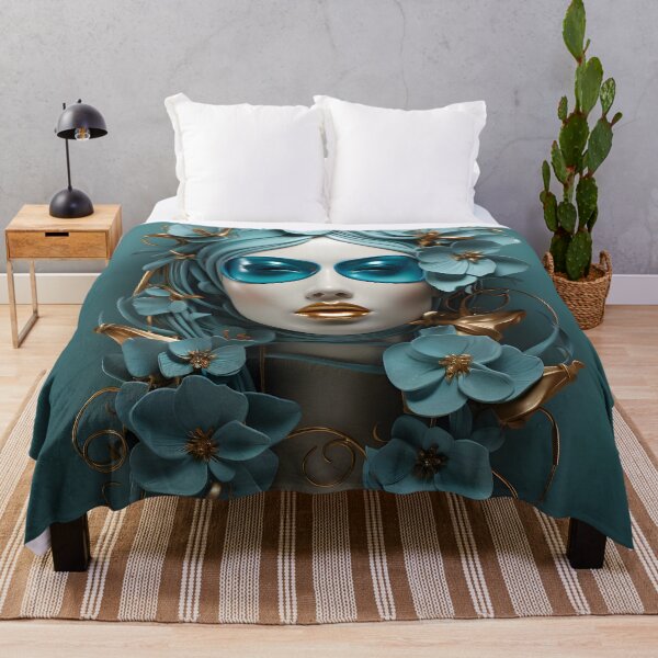 Item preview, Smaragdine Reflections: Orchid Glow designed and sold by AI-Only Creations.