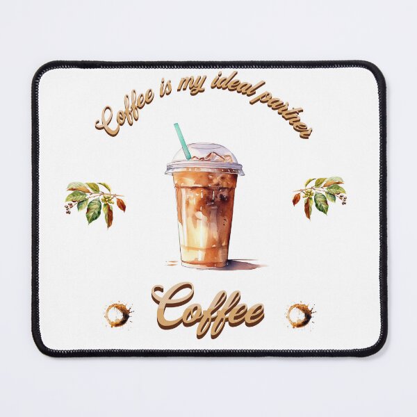 Item preview, Coffee is my ideal partner designed and sold by DavidBriot.