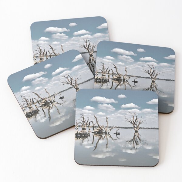 Item preview, Clouds and Trees - Lake Bonney - Pastel designed and sold by Lexa Harpell.