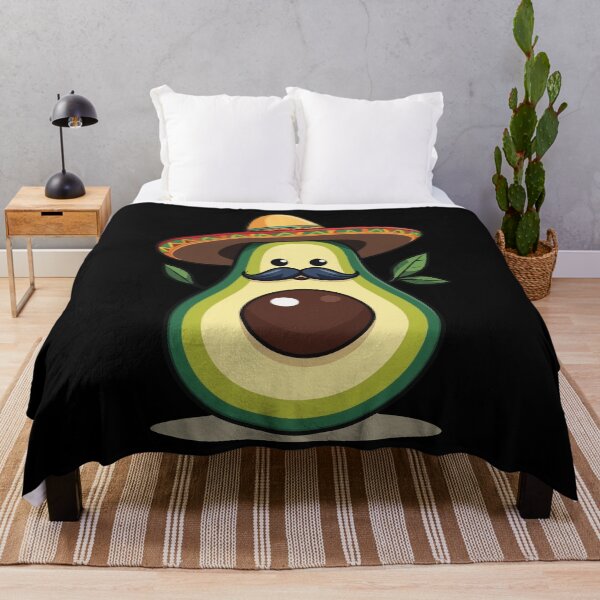 Item preview, Avocado With Sombrero Mexican Cinco De Mayo designed and sold by LuminOrb.