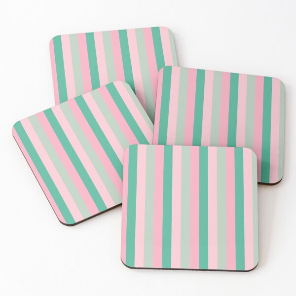 Item preview, Candy Stripes - Green and Pink designed and sold by SilverPegasus.
